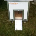Chicubes Plastic Chicken House for 3 Hens White