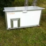 Chicubes Plastic Chicken House for 6 Hens White