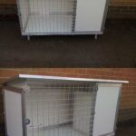 Plastic Rabbit Hutch White