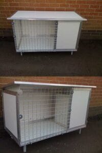 Plastic Rabbit Hutch White - Chicubes
