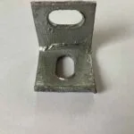 Galvanised Metal Angle Bracket – Strong Slotted Design
