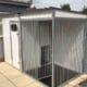 Plastic Insulated Walk in Dog Kennel & Complete Run Unit