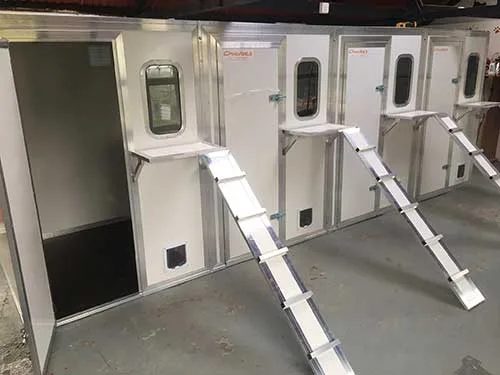 Walk In Insulated Cattery Unit