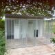 double block of plastic thermal walk in dog kennels