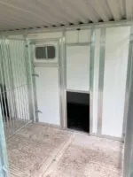 Large Double Block of Plastic Thermal Walk in Dog Kennels - Image 3
